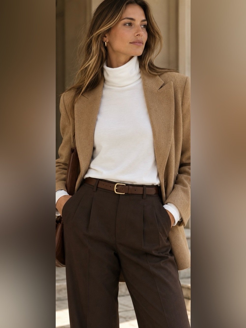 Lauren Ralph Lauren Edwardian II Turtleneck with Monochromatic Label